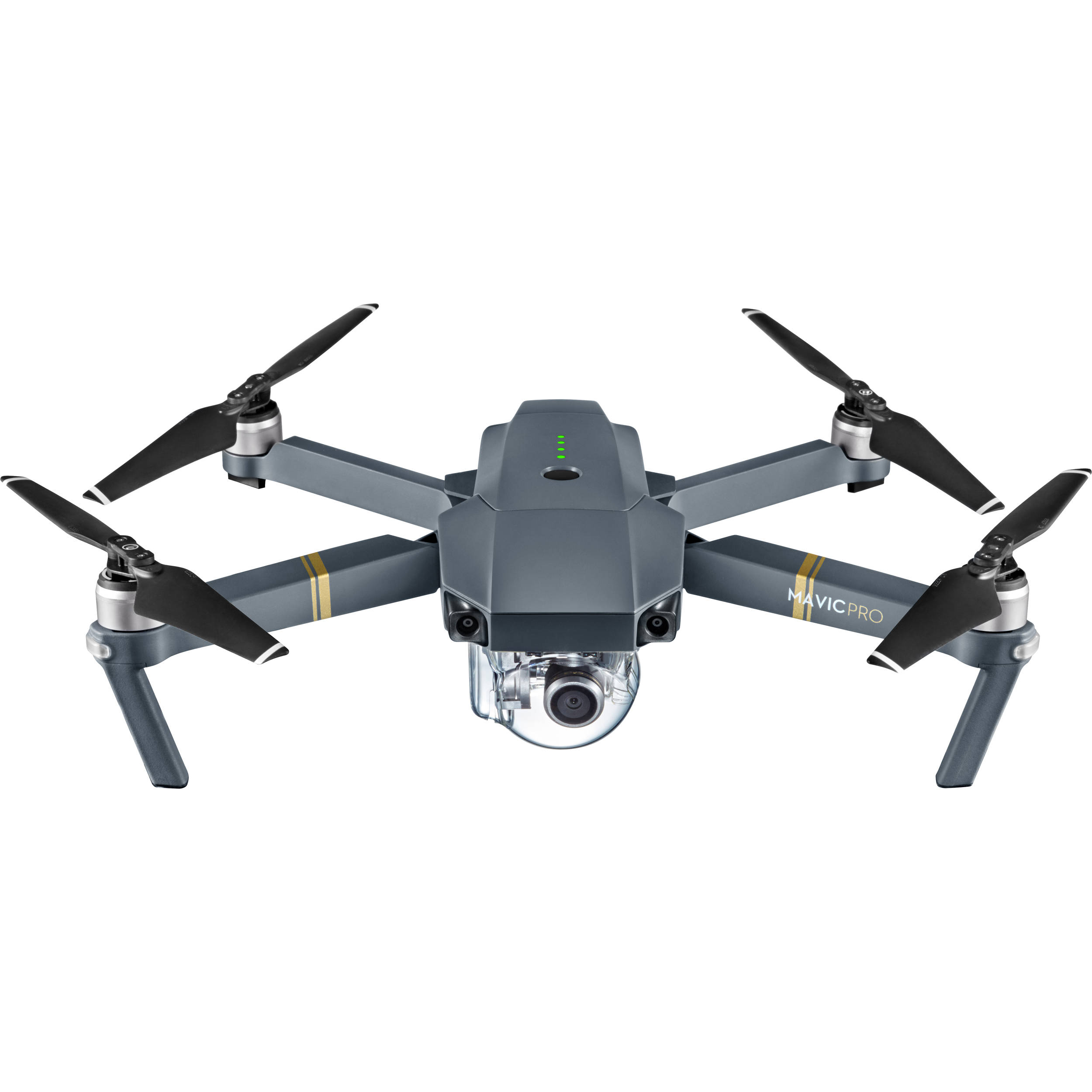 Drone gris sobre fondo blanco