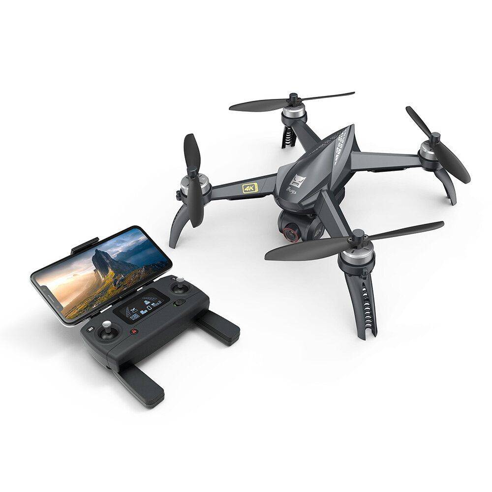 Drone negro 4k con control y telefono