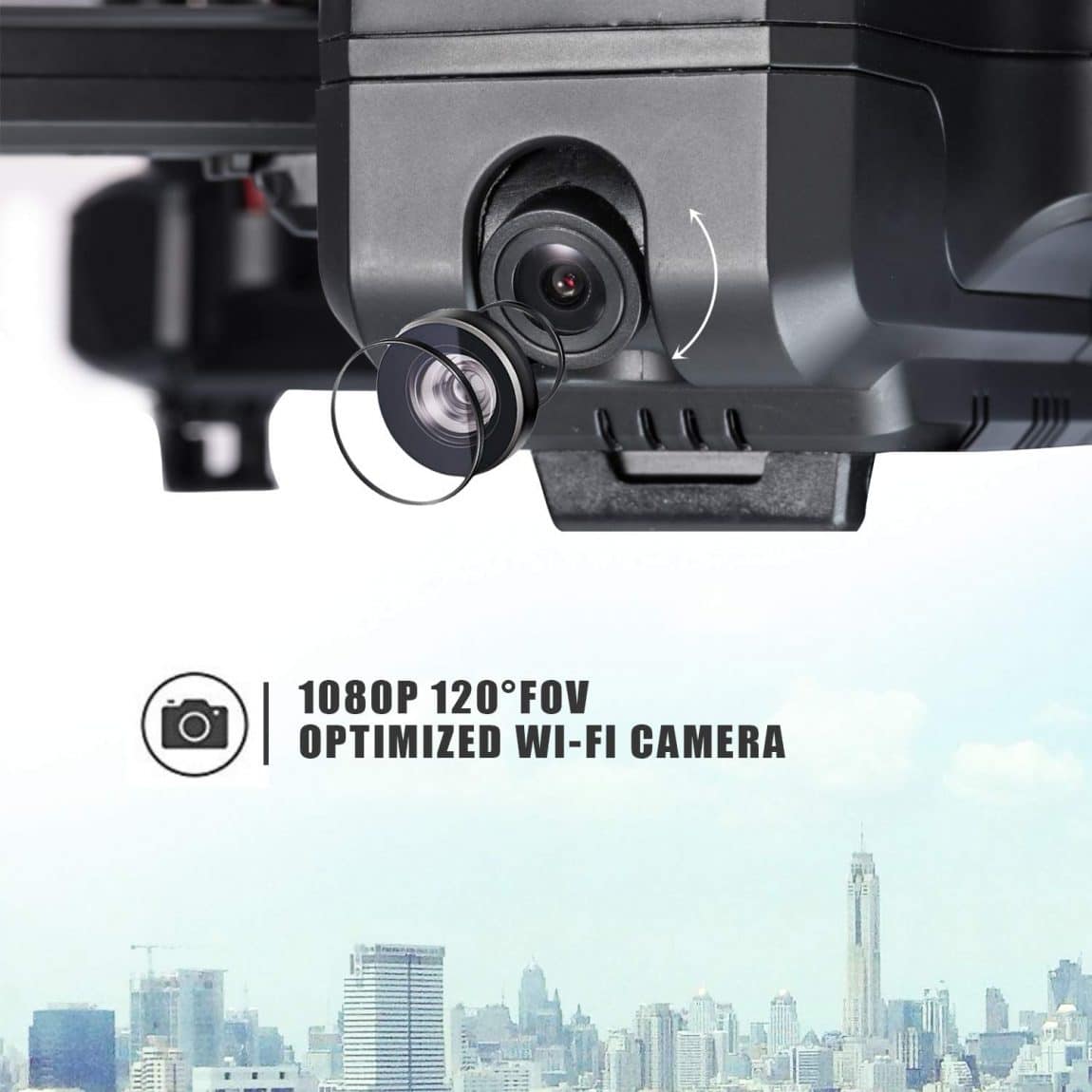 camara del drone