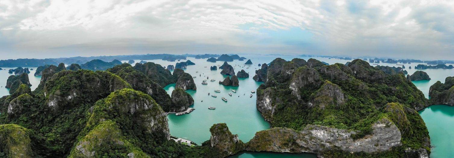 islas paradisíacas desde el aire