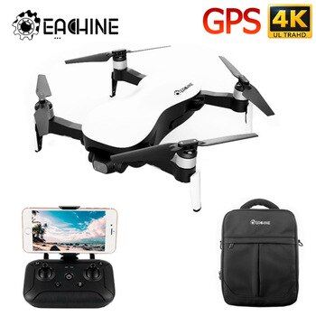 Eachine-Dron con cámara HD profesional, con 4K cuadricóptero, 5G, WIFI, FPV, GPS, Modo 3 ejes, estable, RTF, Juguetes