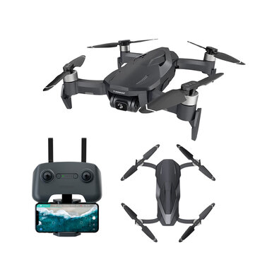 FUNSNAP DIVA 5.8G WIFI 2KM FPV GPS avec caméra 4K HD cardan EIS à deux axes anti-secousse 30 minutes de temps de vol Drone RC Quadricoptère RTF