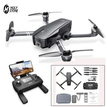 Holy Stone-Dron HS720 mejorado 4K, GPS, 5G, FPV, Wi-Fi, FOV, cámara de 120 °, Quadcopter sin escobillas, 26 minutos de tiempo de vuelo con bolsa de transporte