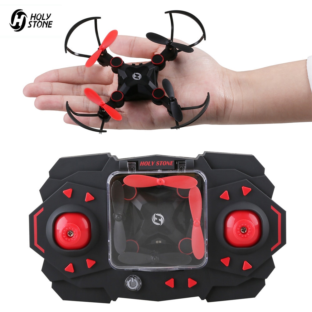 Holy Stone HS190-Mini Dron teledirigido plegable, cuadricóptero de bolsillo portátil con volteretas 3D, mantenimiento de altitud, modo sin cabeza