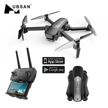 Hubsan-Dron H117S Zino con GPS, cámara 4K, 5,8G, 1KM, 3 ejes, Control remoto, cuadricóptero, sin escobillas, RTF Profesional