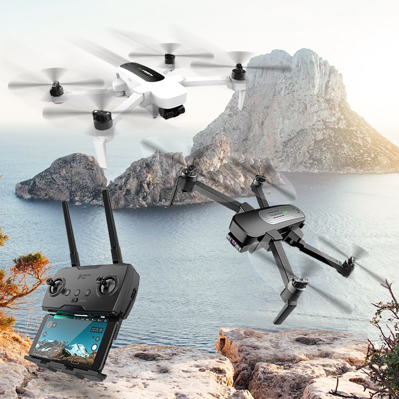 Hubsan RC-dron cuadricóptero H117S Zino, 1KM, 5,8G, con cámara UHD 4K, 700g, cardán de 3 ejes, brazo plegable, RTF, GPS de alta velocidad