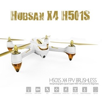 Hubsan X4 H501S RC helicóptero Quadcopter Drone FPV 5,8G con el HD 1080P Cámara Me sigue Motor sin escobillas GPS/versión Pro RTF