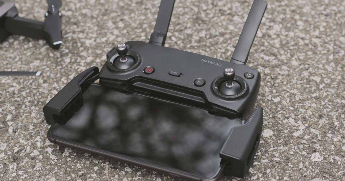 control del drone Mavic Air