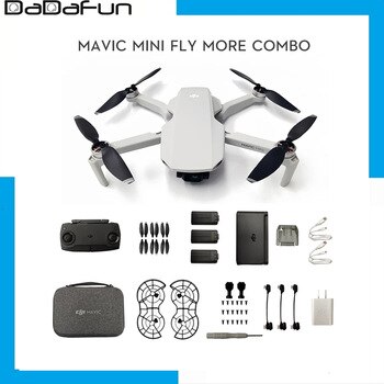 Mini Dron FLy More Combo DJI Mavic con cámara de 2,7 k, tiempo de vuelo 30 minutos FCC, versión MT1SS5 para DJI Mavic Mini