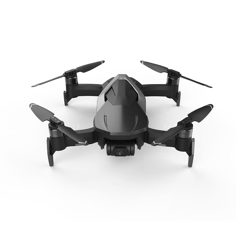 Drone gris oscuro sobre fondo blanco