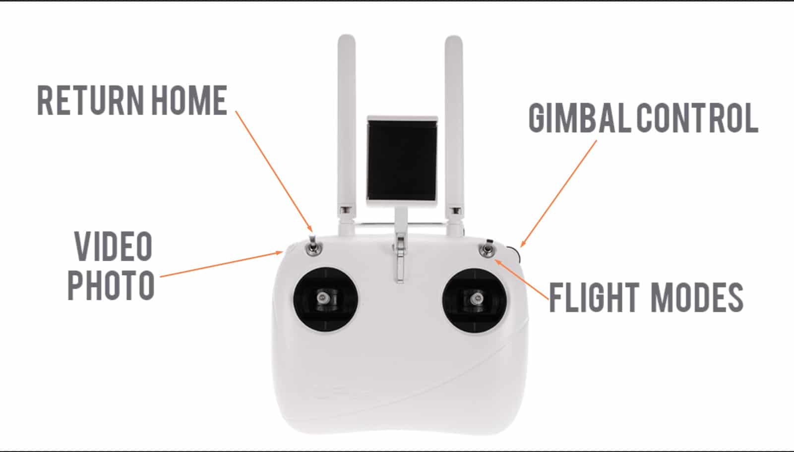 control remoto drone upair